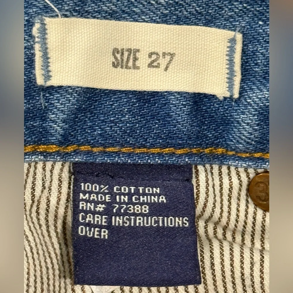 Madewell Classic Blue Straight Jeans / Women’s Size 27 - Picture 7 of 9